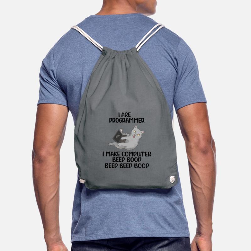 I Are Programmer I Make Computer Beep Bop Coder So Turnbeutel