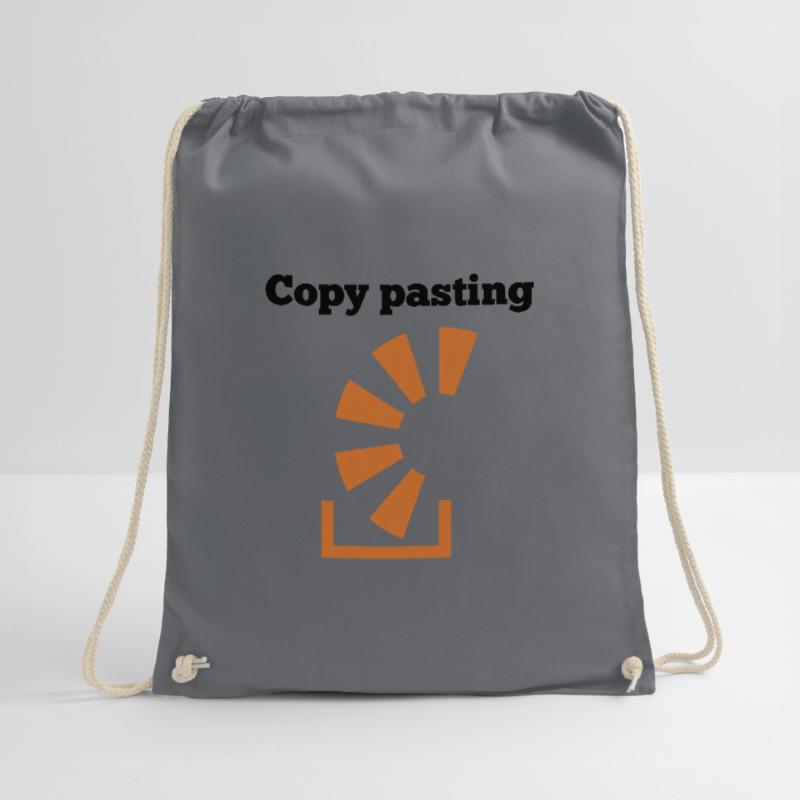 Copy Pasting Programming Coder Software Developer Turnbeutel