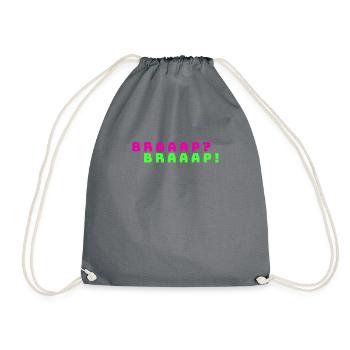 Moto moto moto moto - Sac de sport léger - gris - Devant