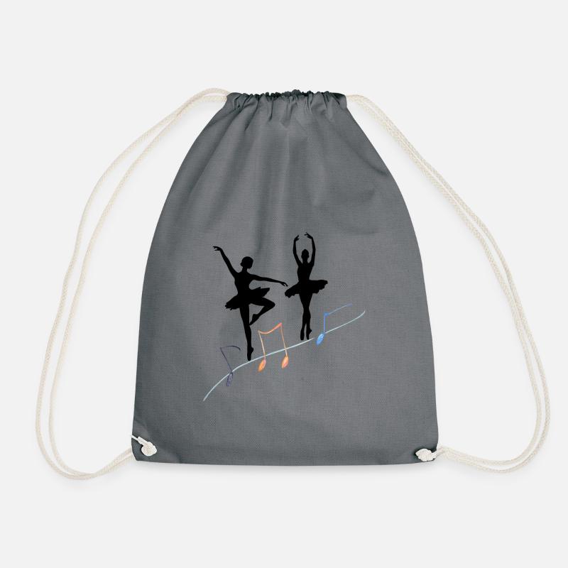 Ballerina - Turnbeutel - Grau