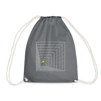 Pissenlit graphique - Sac de sport léger - gris - Devant
