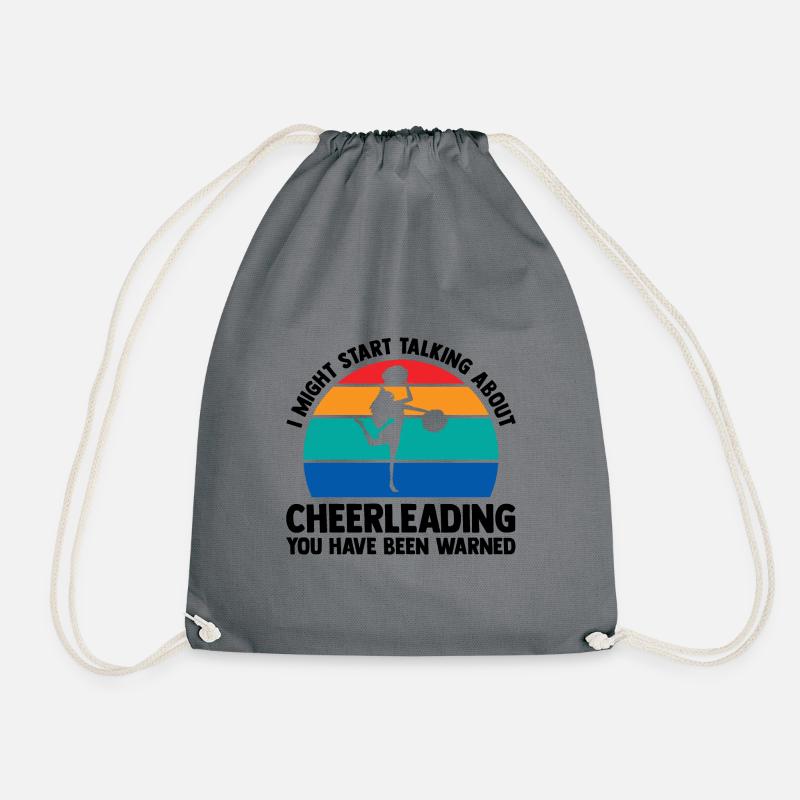 I Might Start Talking About Cheerleader You Have B - Turnbeutel - Grau
