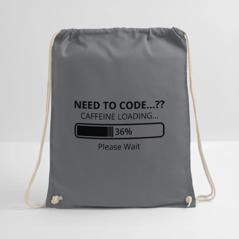 Need To Code Caffeine Loading Please Wait Develope Turnbeutel