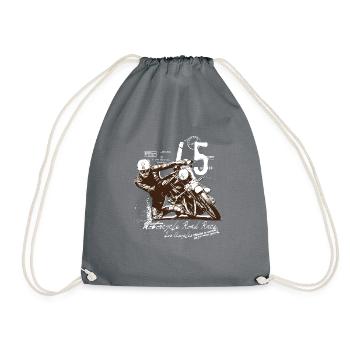 moto - moto - moto - dirtbike - Shi - Sac de sport léger - gris - Devant