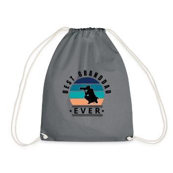 Best Granddad Ever Photographer - Drawstring Bag - grey - Front