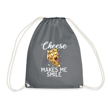 Snack Cheese Lover Cheese Gift - Sac de sport léger - gris - Devant