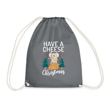 Snack Cheese Lover Cheese Gift - Sac de sport léger - gris - Devant