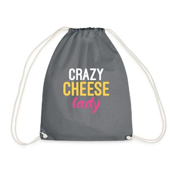 Snack Cheese Lover Cheese Gift - Sac de sport léger - gris - Devant