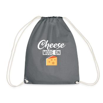 Snack Cheese Lover Cheese Gift - Sac de sport léger - gris - Devant