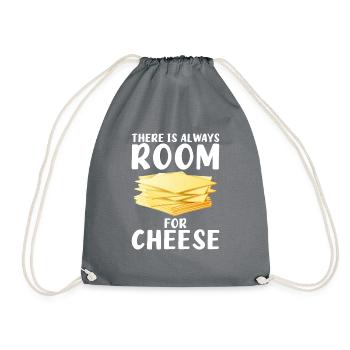 Snack Cheese Lover Cheese Gift - Sac de sport léger - gris - Devant
