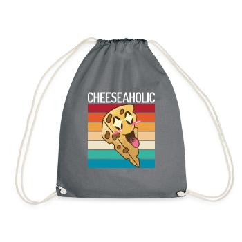 Snack Cheese Lover Cheese Gift - Sac de sport léger - gris - Devant