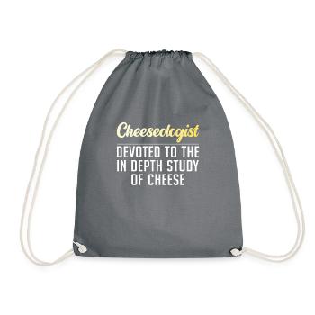 Snack Cheese Lover Cheese Gift - Sac de sport léger - gris - Devant