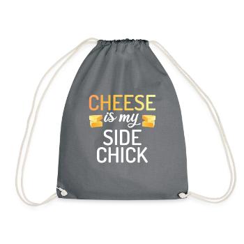 Snack Cheese Lover Cheese Gift - Sac de sport léger - gris - Devant