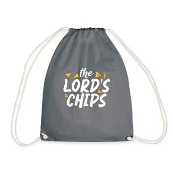 Nacho Lover Nacho Gift Mexican Food - Drawstring Bag - grey - Front
