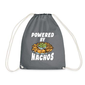 Nacho Lover Nacho Geschenk Mexikanisches Essen - Turnbeutel - Grau - Vorne