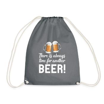 Cadeaux de bière Buveur de bière - Sac de sport léger - gris - Devant