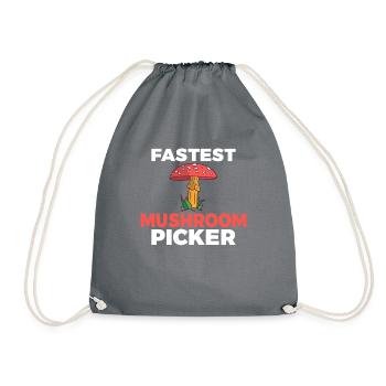 Fungi Hunter Mushroom Hunter Cadeaux - Sac de sport léger - gris - Devant