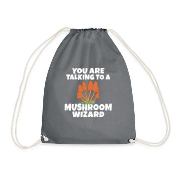Fungi Hunter Mushroom Hunter Cadeaux - Sac de sport léger - gris - Devant