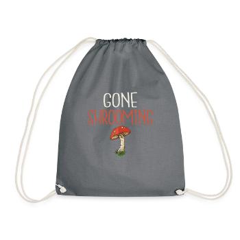 Fungi Hunter Mushroom Hunter Cadeaux - Sac de sport léger - gris - Devant