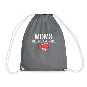 BBQ Grill Boeuf Viande Amoureux Cadeaux - Sac de sport léger - gris - Devant