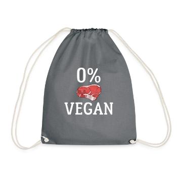 BBQ Grill Beef Meat Lovers Gifts - Drawstring Bag - grey - Front