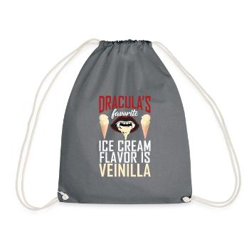 Cadeaux pour amateurs de crème glacée - Sac de sport léger - gris - Devant