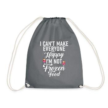 Cadeaux pour amateurs de crème glacée - Sac de sport léger - gris - Devant