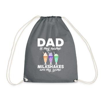 J’adore Milkshakes Milkshake Gift - Sac de sport léger - gris - Devant