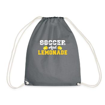Limonade Geschenkideen - Turnbeutel - Grau - Vorne