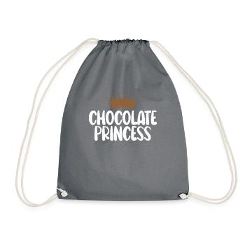 Cadeaux pour amateurs de chocolat - Sac de sport léger - gris - Devant