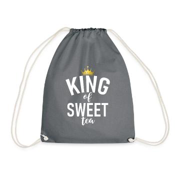 Cadeaux pour amateurs de thé sucré - Sac de sport léger - gris - Devant
