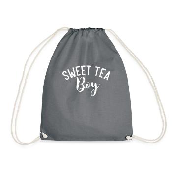 Cadeaux pour amateurs de thé sucré - Sac de sport léger - gris - Devant