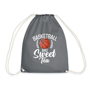 Cadeaux pour amateurs de thé sucré - Sac de sport léger - gris - Devant