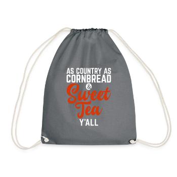 Cadeaux pour amateurs de thé sucré - Sac de sport léger - gris - Devant