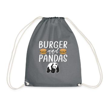 Panda Cadeaux Panda Lover - Sac de sport léger - gris - Devant