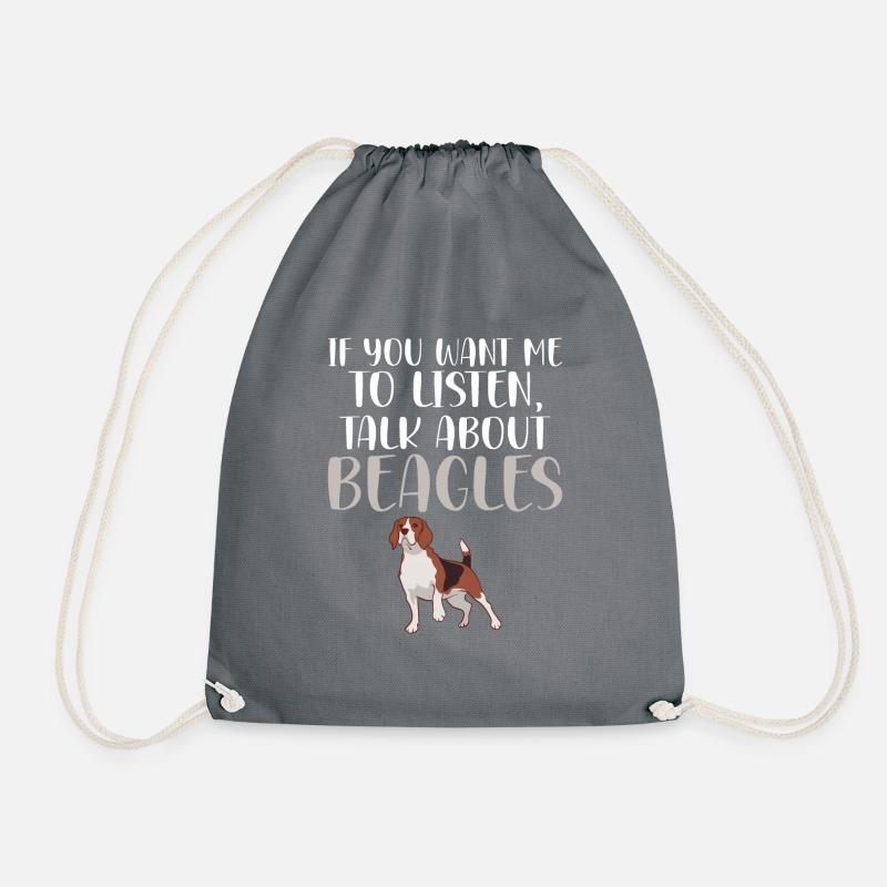 Beagle Cadeau Beagle Propriétaire - Sac de sport léger - gris