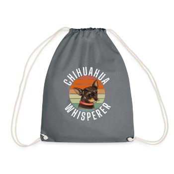 Chihuahua Cadeaux Chihuahua Propriétaire - Sac de sport léger - gris - Devant