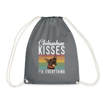 Chihuahua Cadeaux Chihuahua Propriétaire - Sac de sport léger - gris - Devant