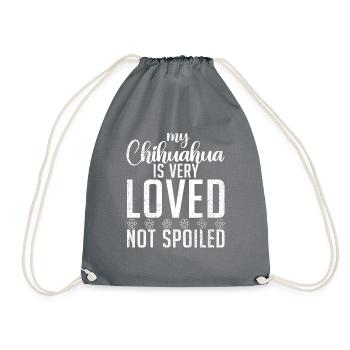 Chihuahua Cadeaux Chihuahua Propriétaire - Sac de sport léger - gris - Devant