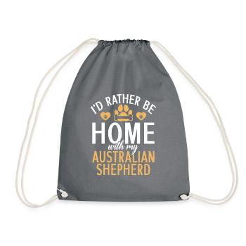 Cadeaux pour berger australien - Sac de sport léger - gris - Devant