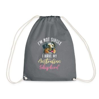 Cadeaux de berger australien - Sac de sport léger - gris - Devant