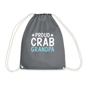 Cadeaux Crab Lover - Sac de sport léger - gris - Devant