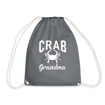 Cadeaux Crab Lover - Sac de sport léger - gris - Devant