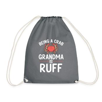 Cadeaux Crab Lover - Sac de sport léger - gris - Devant