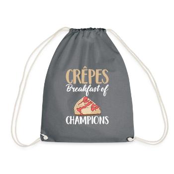 Cadeaux de chat siamois - Sac de sport léger - gris - Devant