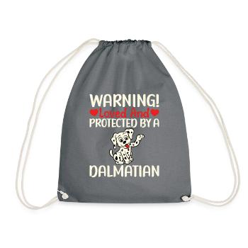 Gifts for Dalmatian Lovers - Turnbeutel - Grau - Vorne