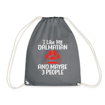 Gifts for Dalmatian Lovers - Turnbeutel - Grau - Vorne