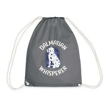 Gifts for Dalmatian Lovers - Turnbeutel - Grau - Vorne