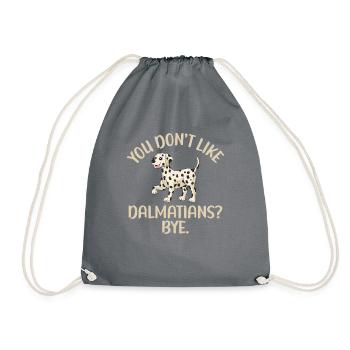 Gifts for Dalmatian Lovers - Turnbeutel - Grau - Vorne