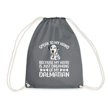 Gifts for Dalmatian Lovers - Turnbeutel - Grau - Vorne